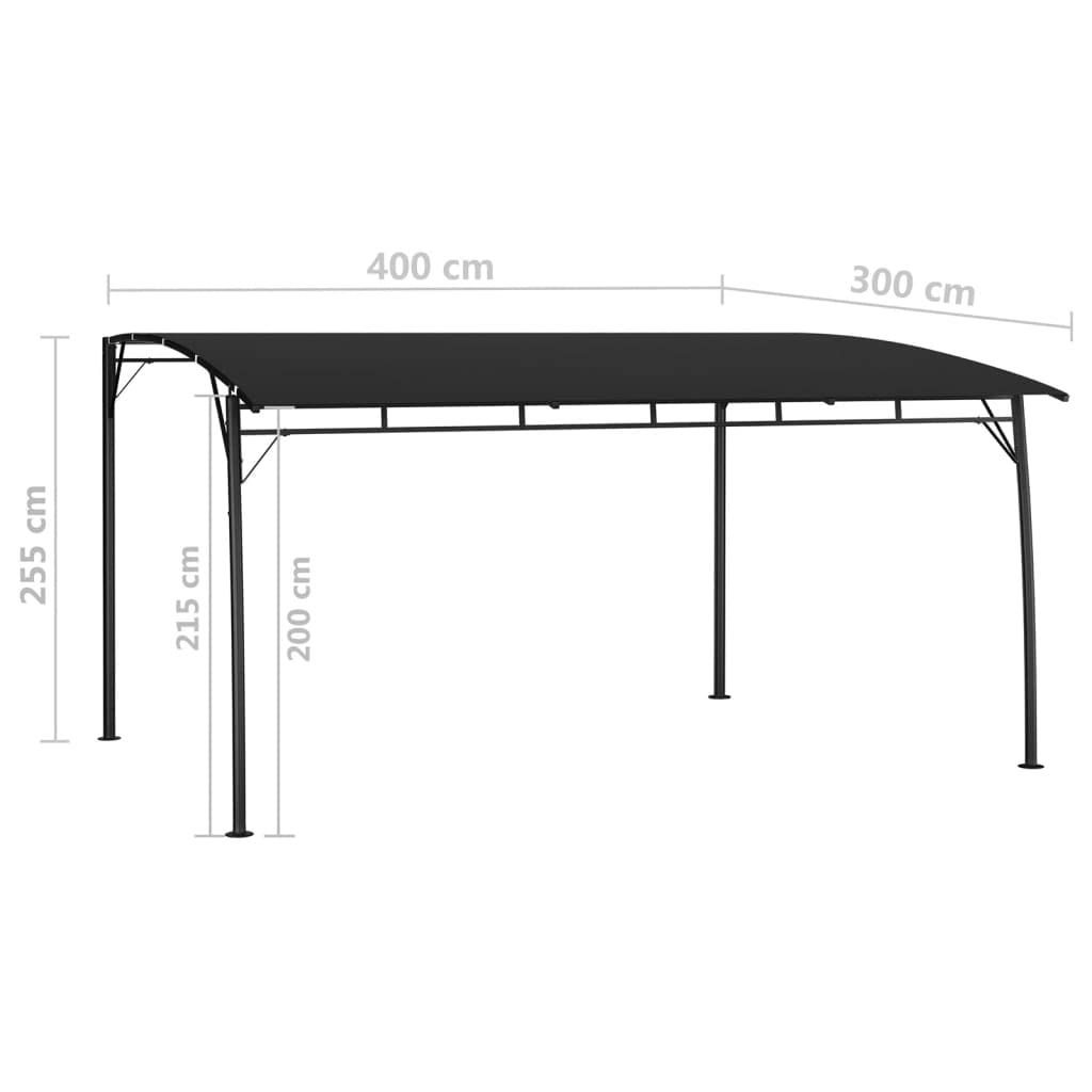 Canopy Tent, 157.5"x118.1"x100.4" Anthracite Y81947