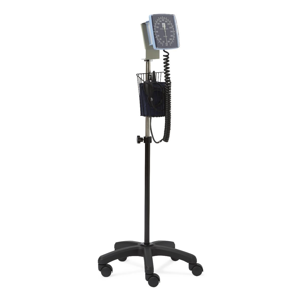 Mobile Aneroid Blood Pressure Monitor with Stand, Adult Size W28419