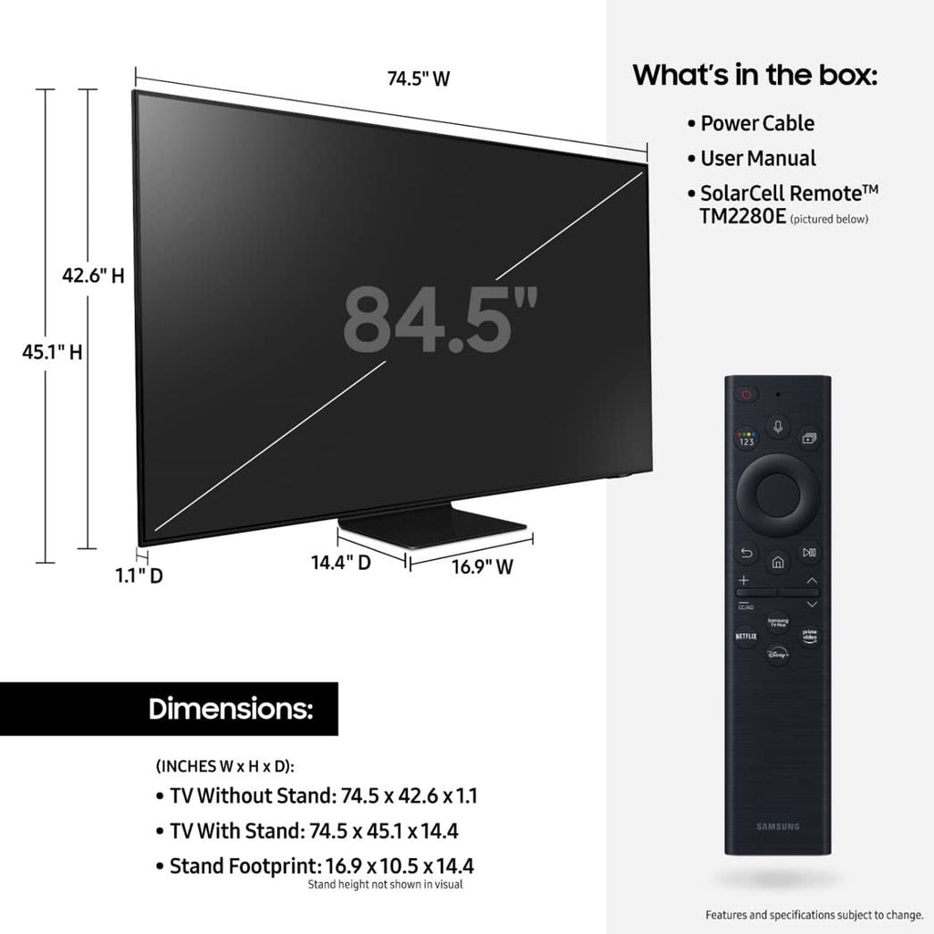 85" 4K Neo QLED Mini LED Smart TV J745