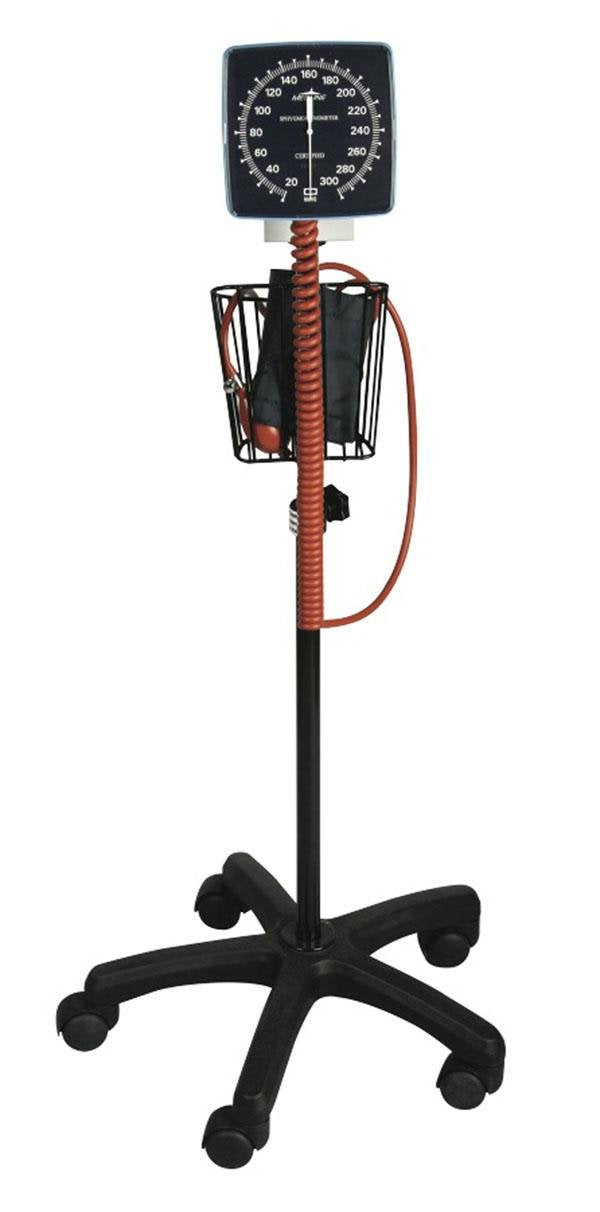 Mobile Aneroid Blood Pressure Monitor with Stand, Adult Size W28419