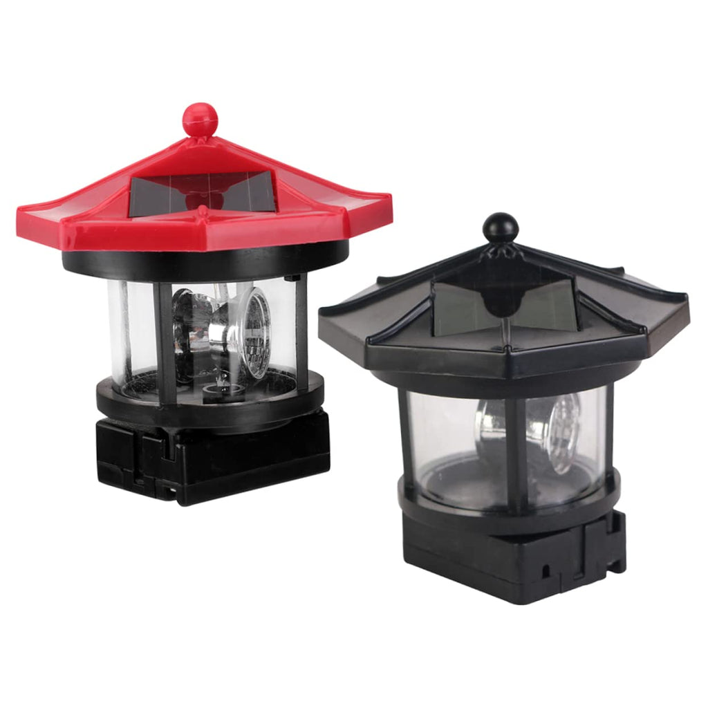 Solar Powered Lighthouse LED Garden Light B318443