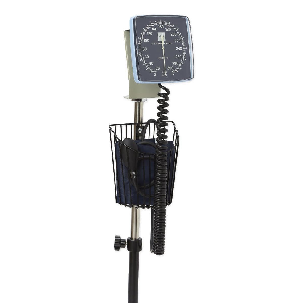 Mobile Aneroid Blood Pressure Monitor with Stand, Adult Size W28419