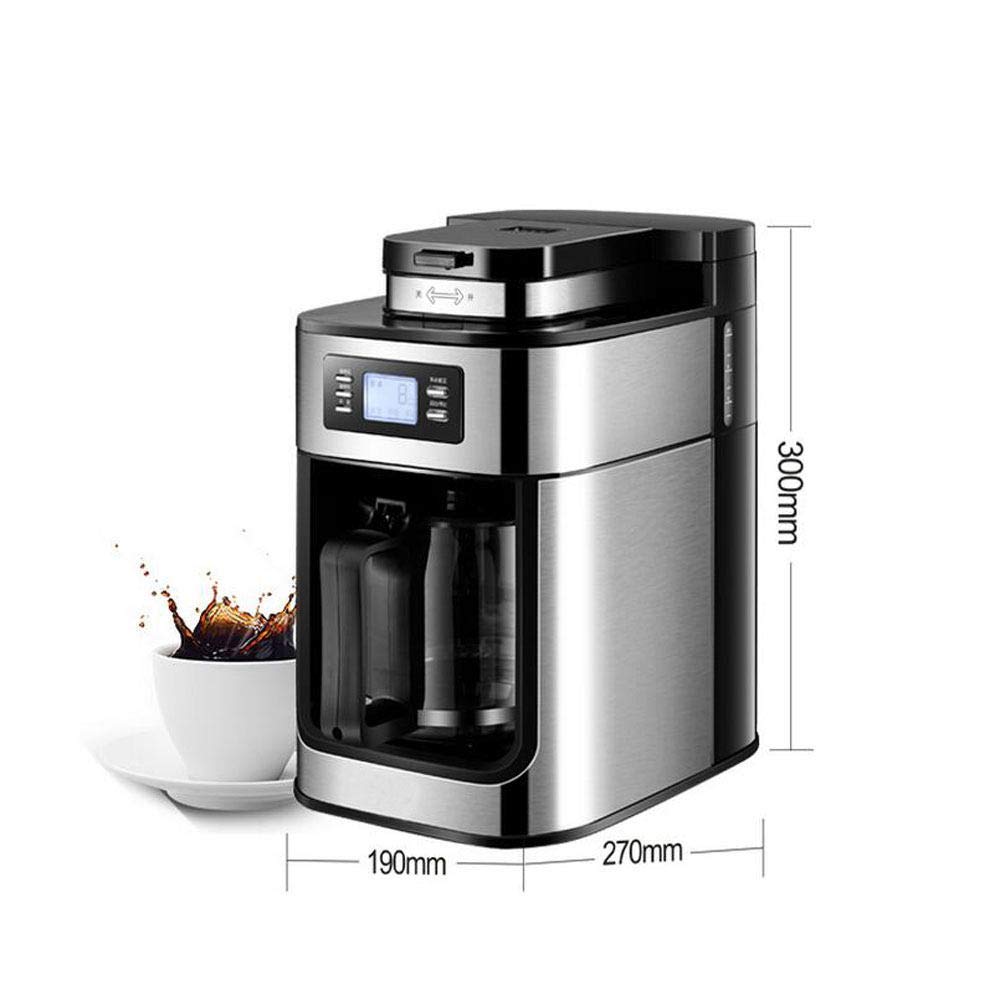 10 Cups Programmable Drip Coffee Machine with Glass Carafe T256