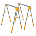 2 Pack Adjustable Steel Saw Horses M803