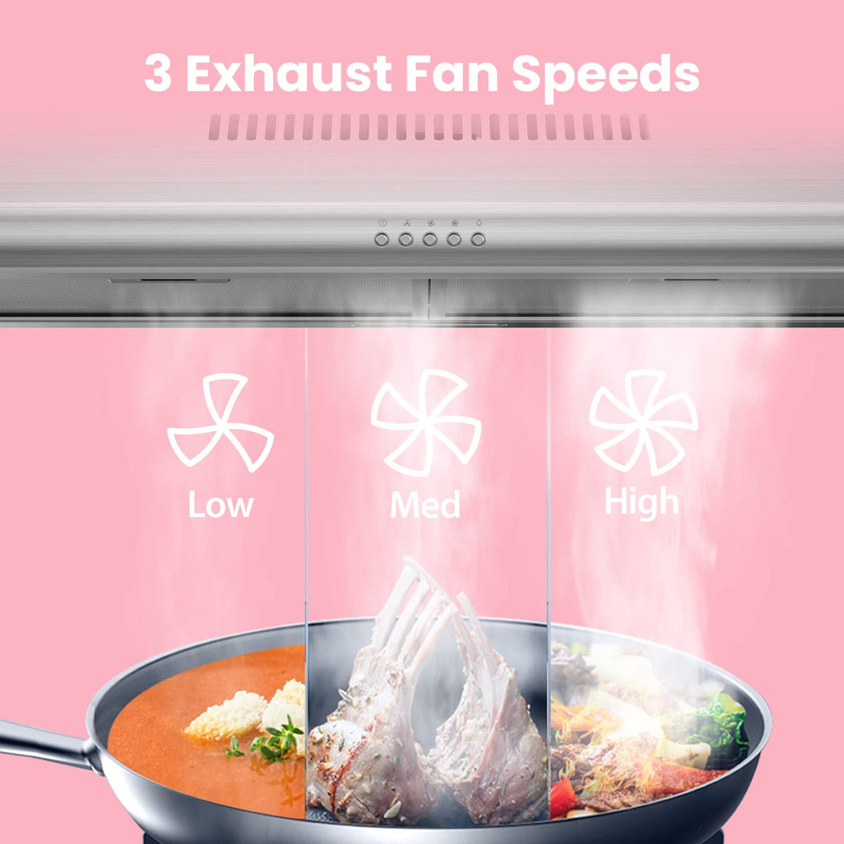 30 Inch Under Cabinet Range Hood U126