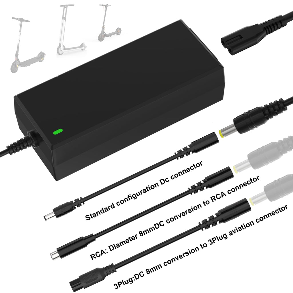 42V 2A Scooter Charger 4 in 1 Removable Connector F769