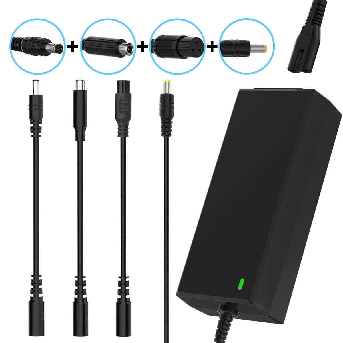 42V 2A Scooter Charger 4 in 1 Removable Connector F769