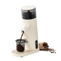 Electric Conical Burr Coffee Grinder with 60S Timer, White X32766