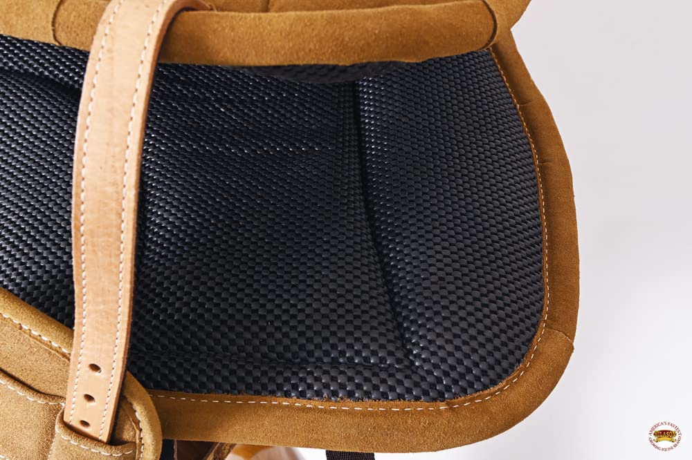 Tan 24 X 36 in Horse Bareback Saddle Pad E967851