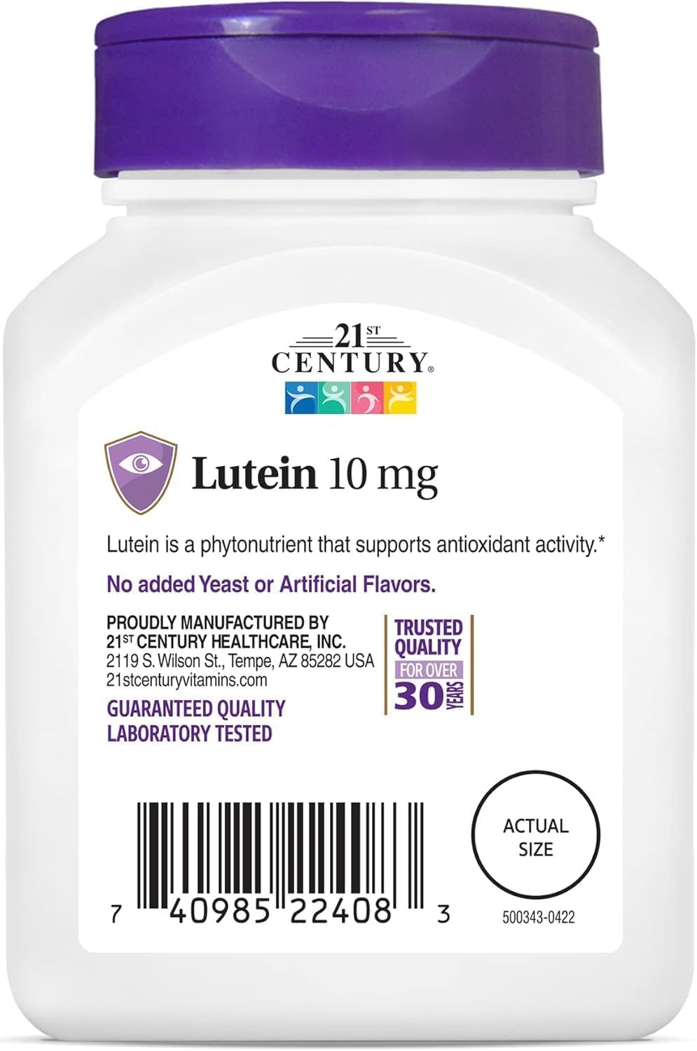 Lutein 10mg Tablets 60 Count R238