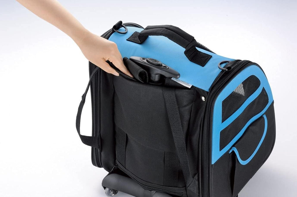 Black Pet Roller Backpack O48201