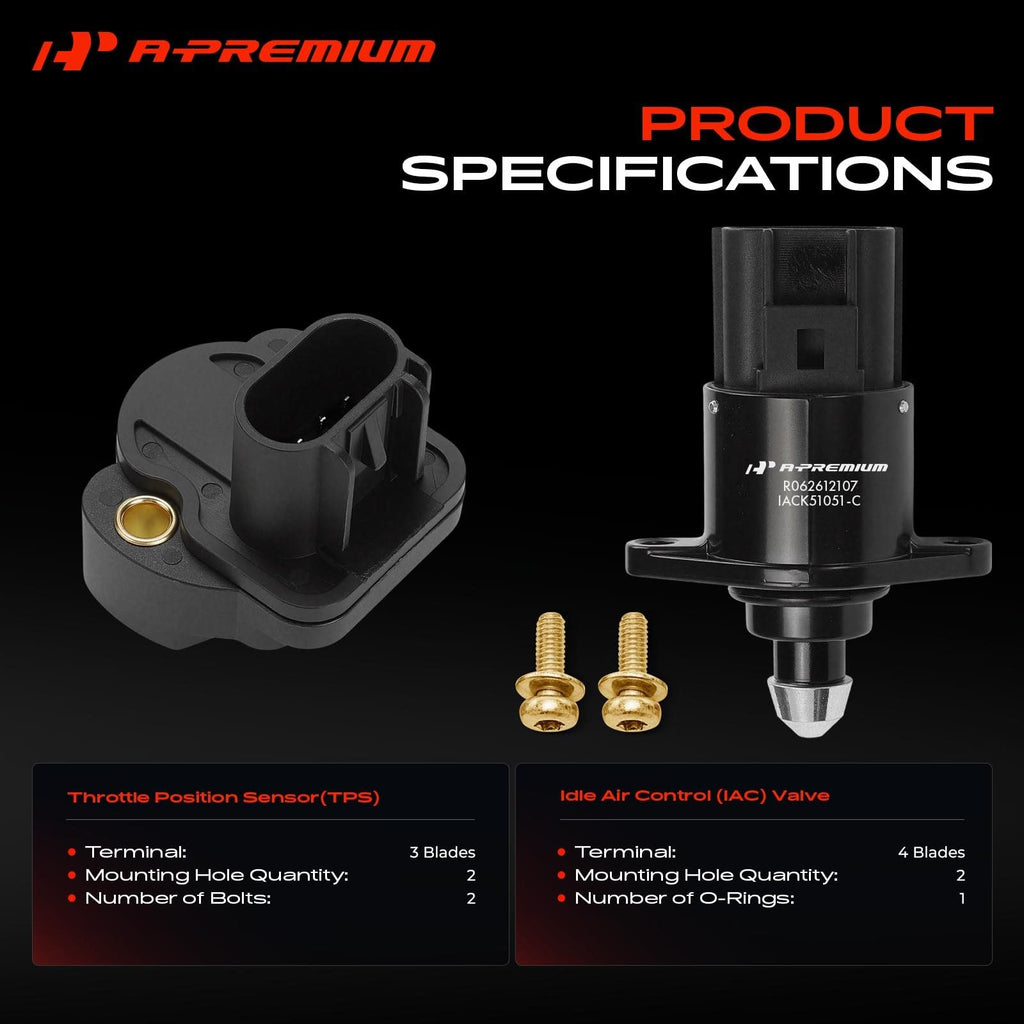 Idle Air Control Valve + Throttle Position Sensor I8984