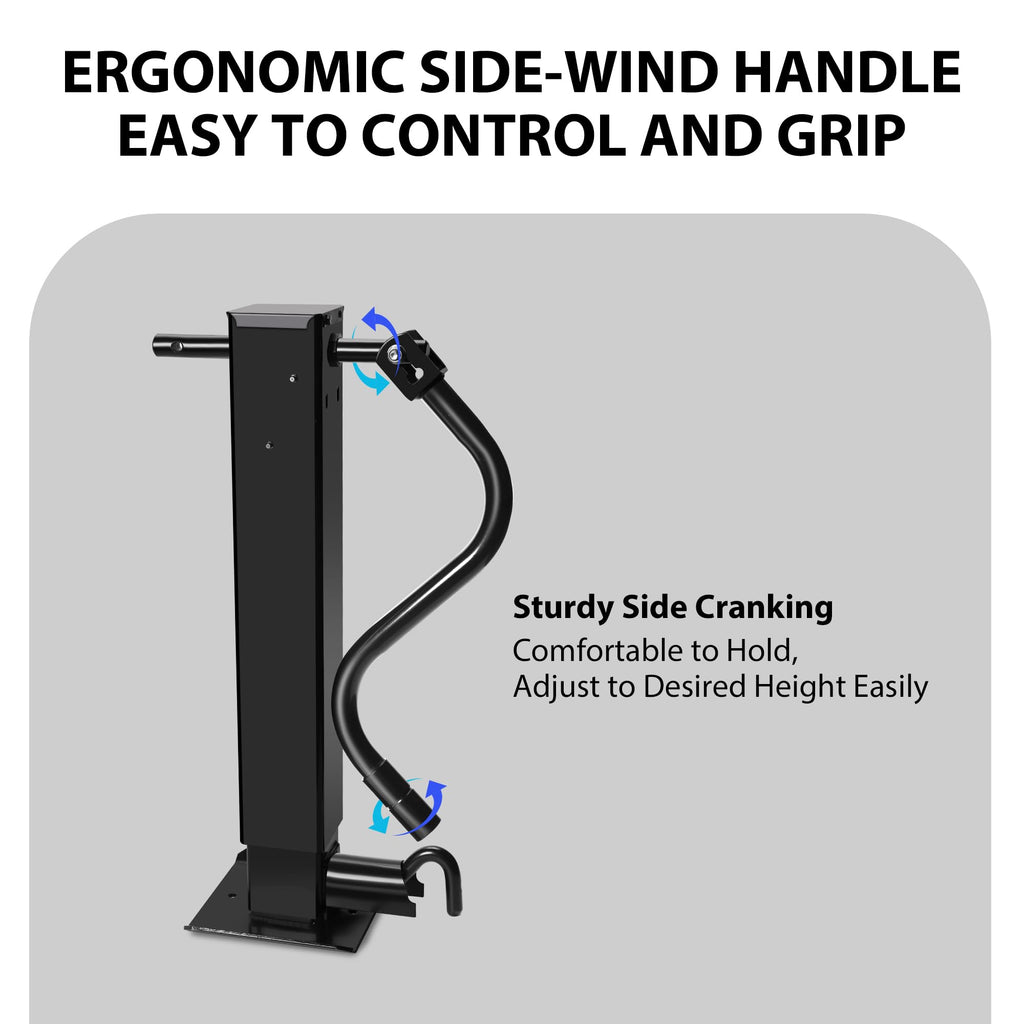 12000lbs Capacity Heavy-Duty Trailer Jack R843