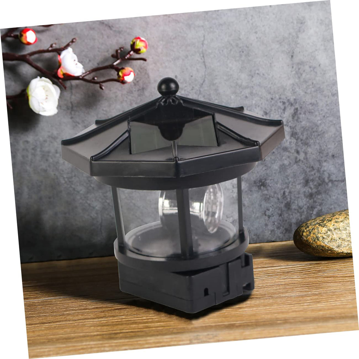 Solar Powered Lighthouse LED Garden Light B318443