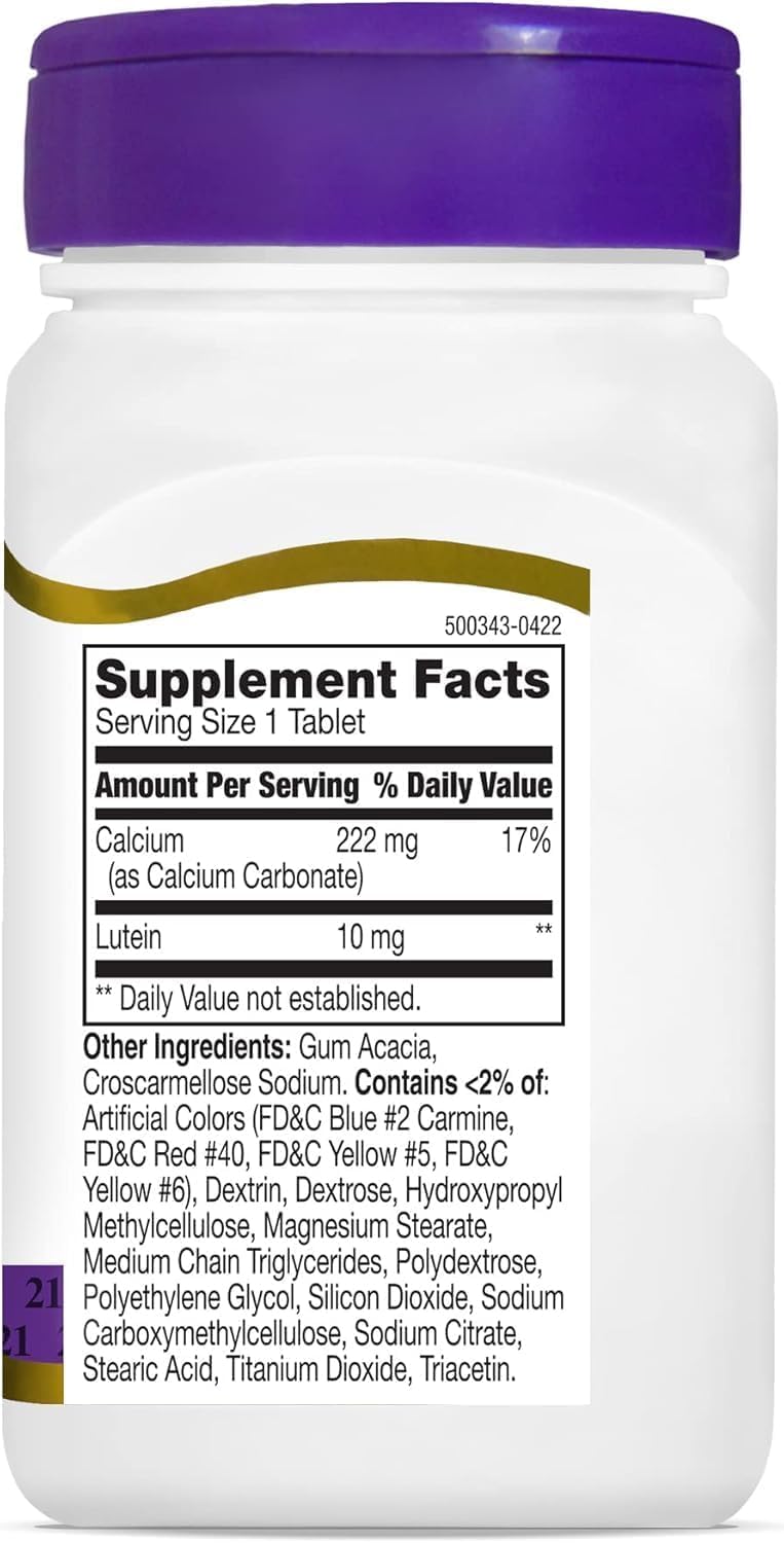 Lutein 10mg Tablets 60 Count R238