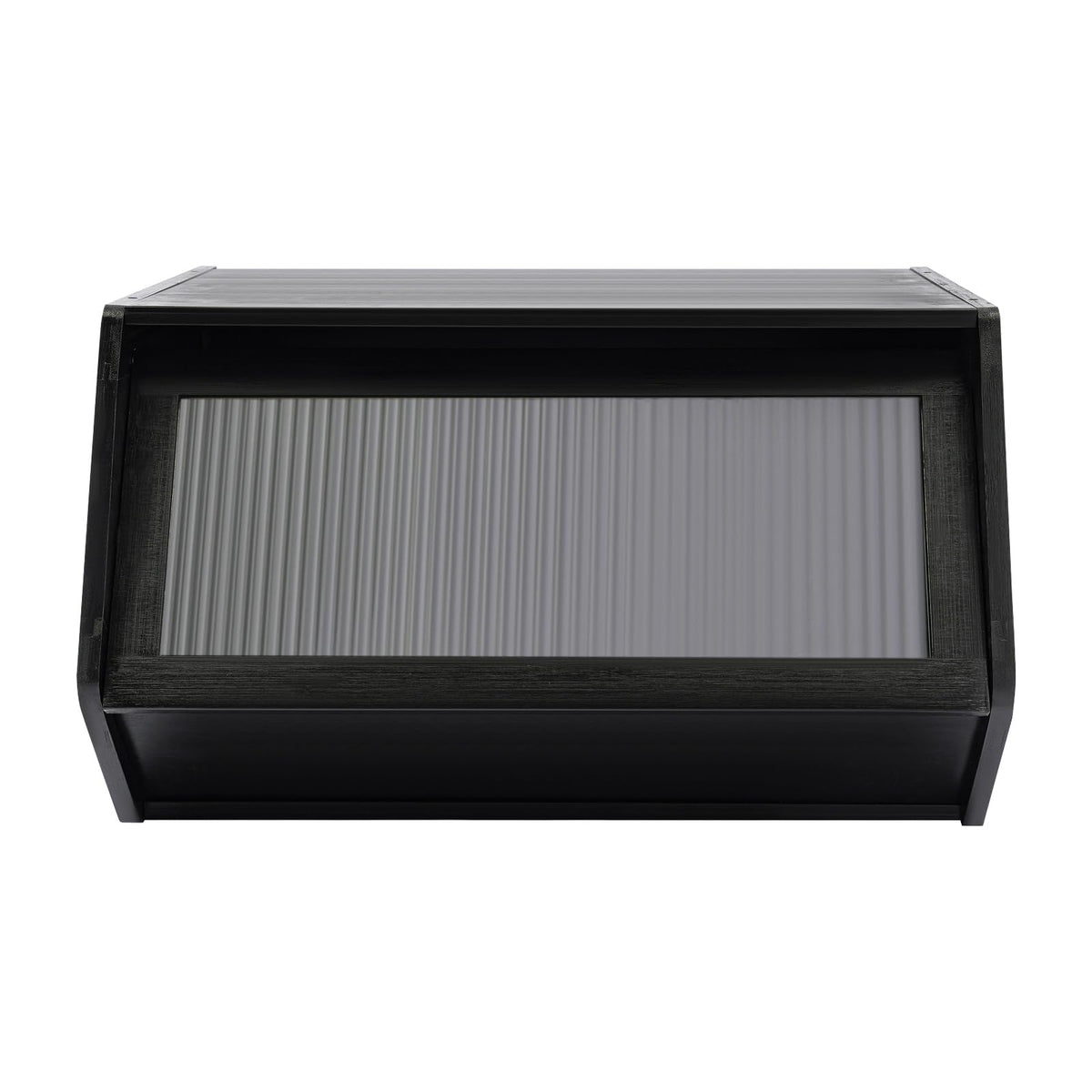 Bamboo Stackable Storage Cabinet with Lid E255975