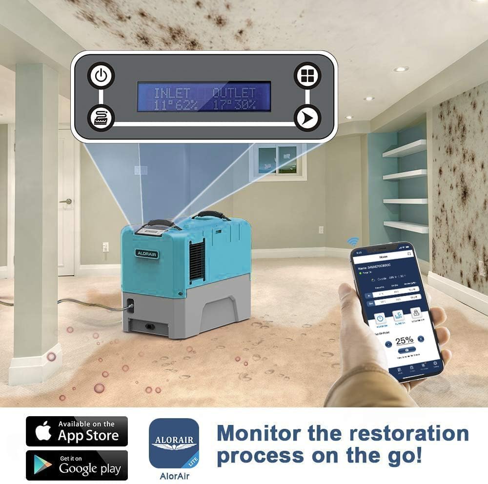 180 PPD Commercial & Industrial Dehumidifier with Pump D66009
