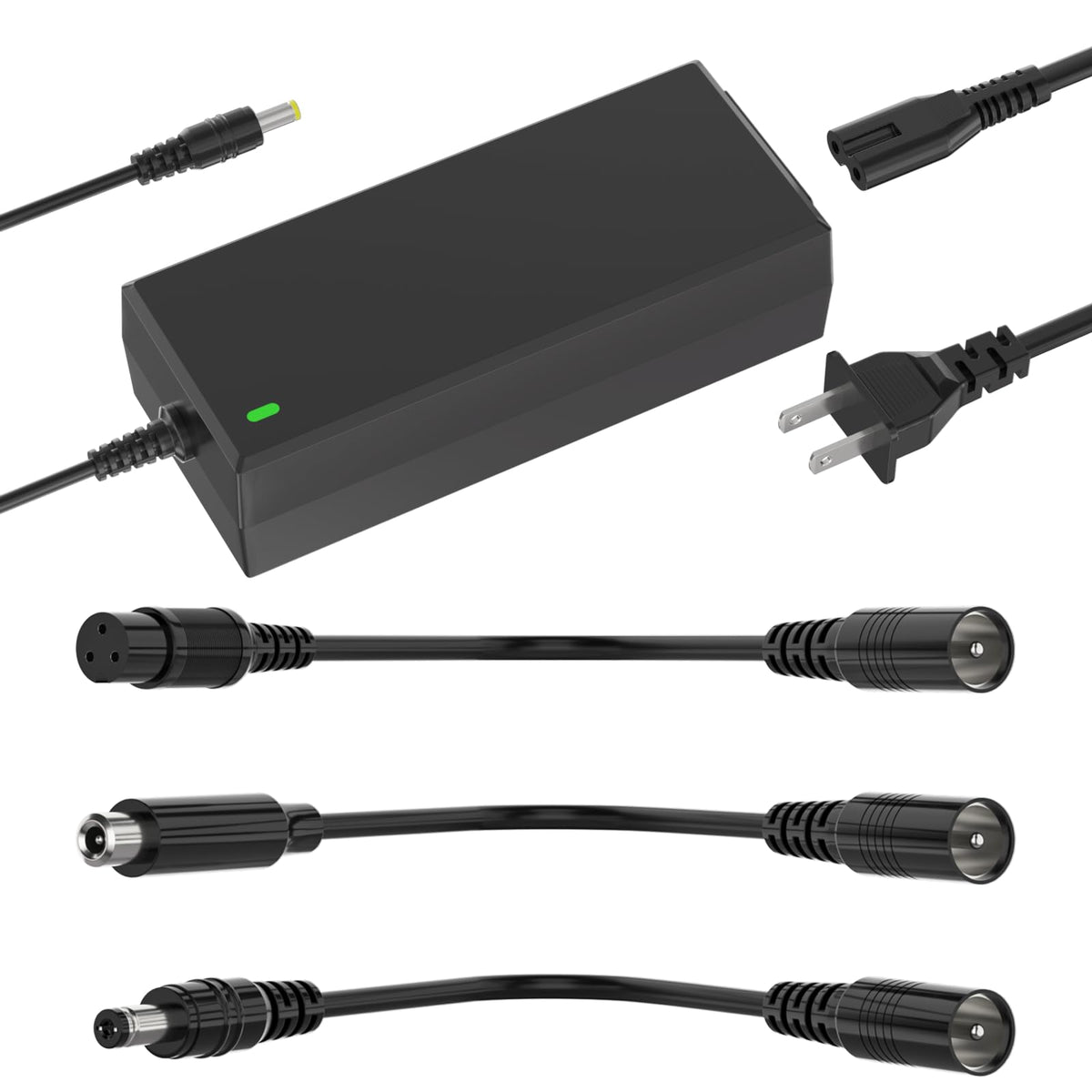 42V 2A Scooter Charger 4 in 1 Removable Connector F769