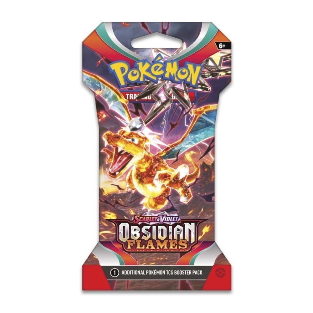 Pokemon Scarlet & Violet Obsidian Flames Booster 8 Packs C59456