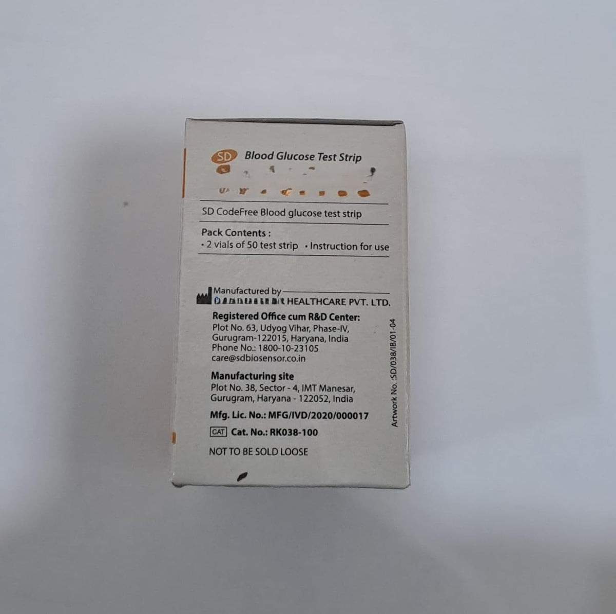Blood Glucose Test Strips 100 Count Z7829
