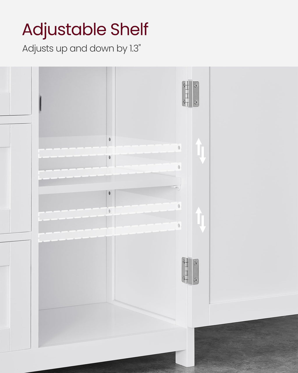 Bathroom Storage Cabinet with 3 Drawers O8701