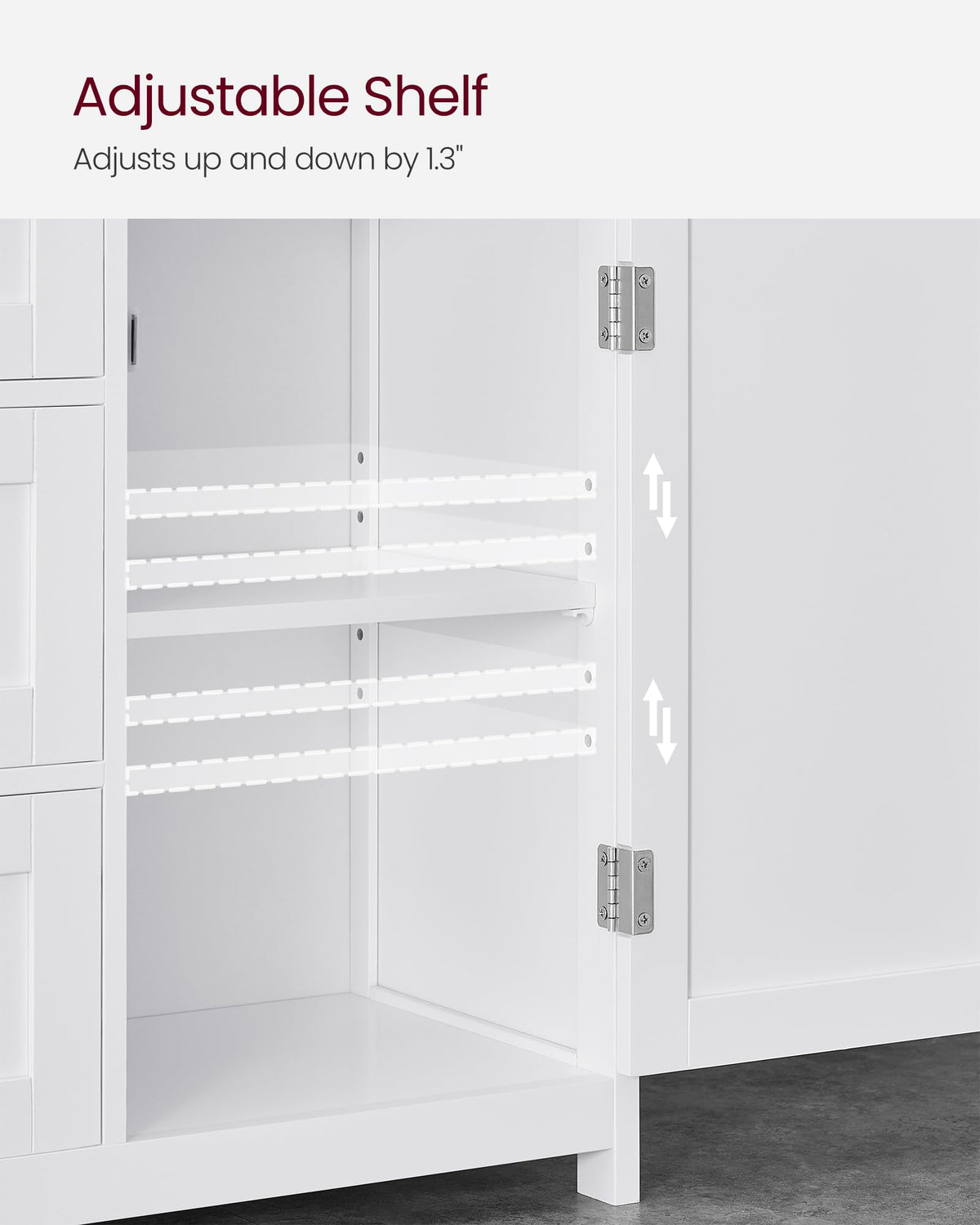 Bathroom Storage Cabinet with 3 Drawers O8701