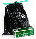 Black Dog Waste Can Liners 50pcs 27.5"x29" S9039