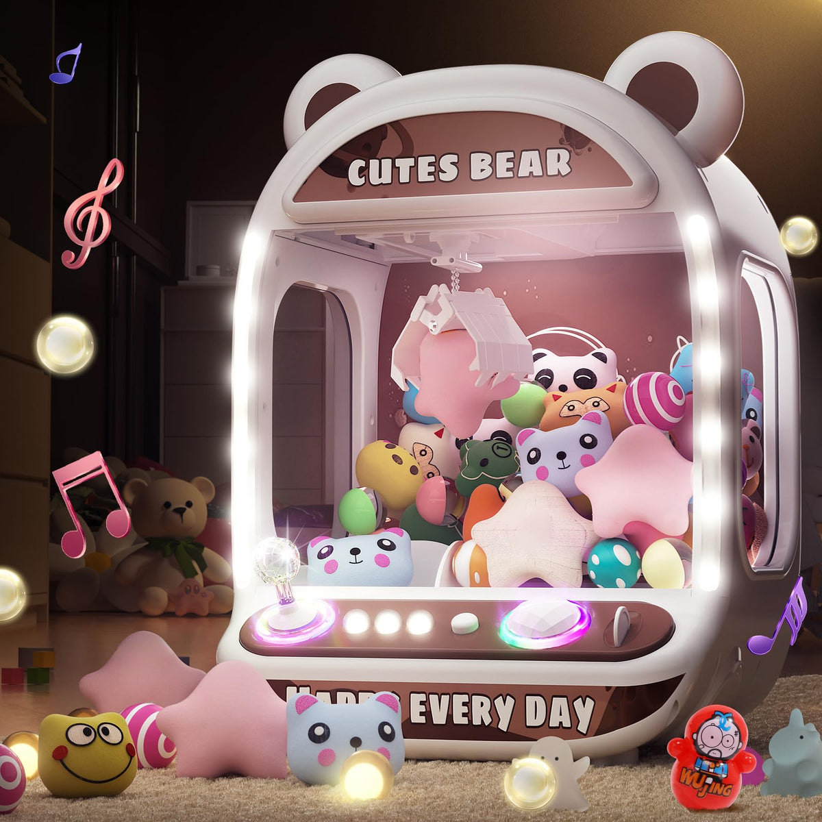 Claw Machine with Refill Toys & Prizes H882636