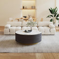 Round Coffee Table with 2 Drawers I872493