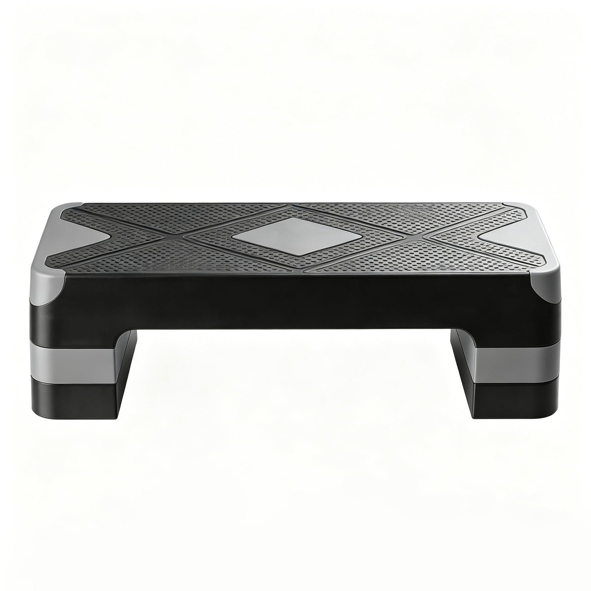 28-Inch Height Adjustable Aerobic Step Platform with 4 Risers U1730