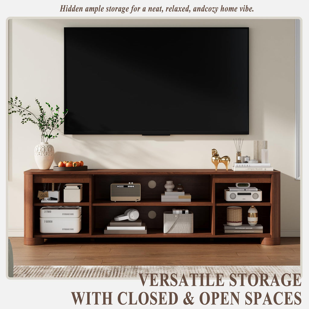 70" Walnut TV Stand C150175