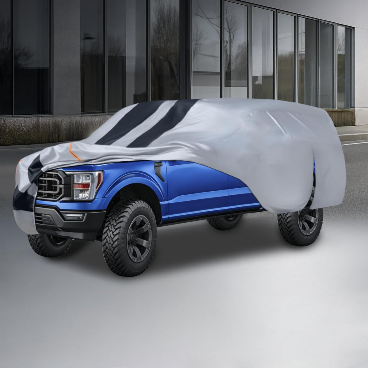 Waterproof Truck Cover with Zipper B10019