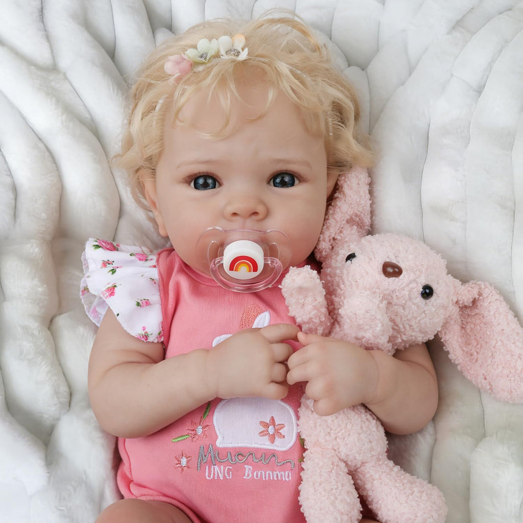 20 Inch Realistic Silicone Vinyl Baby Doll Y443