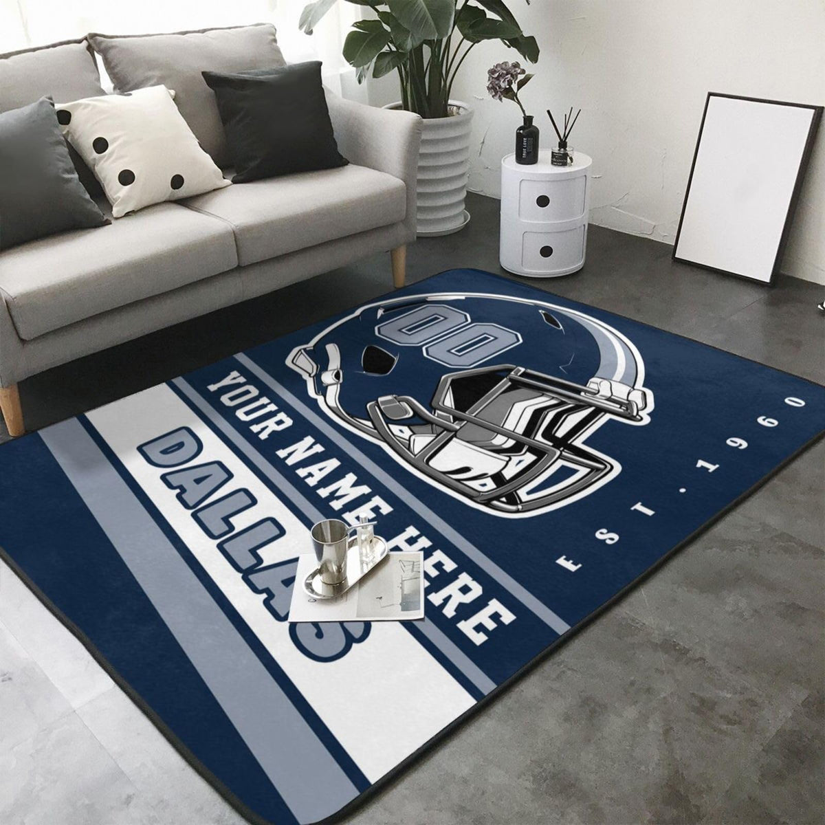 Custom Dallas Rug for Bedroom Personalized Area Rugs with Name and Number Custom Football Carpet Gifts for Fans Men Women

Custom Dallas Rug Personalized Area Rugs with Name and Number Football Carpet K579287