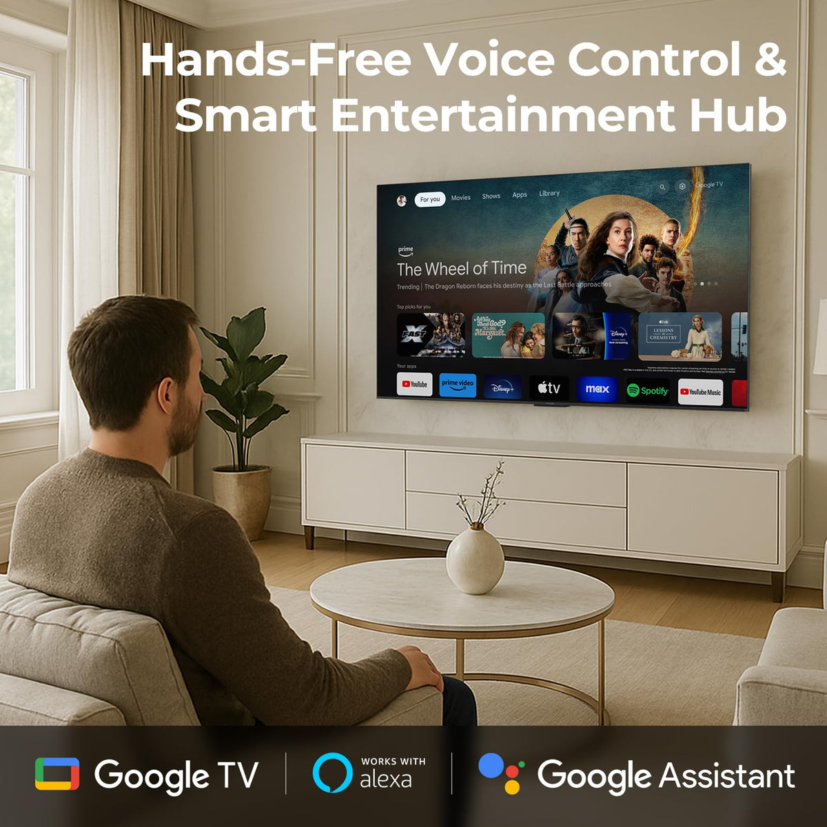 55" 4K MiniLED 144Hz Smart TV U3878