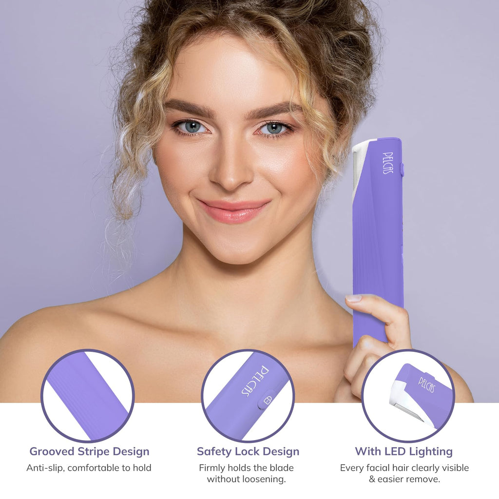 Electric Dermaplaning Tool with LED Light 3 Speeds R791