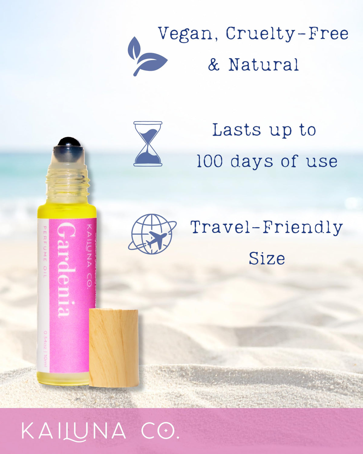 Perfume Roll On with Essential Oils, 10 ml J46520