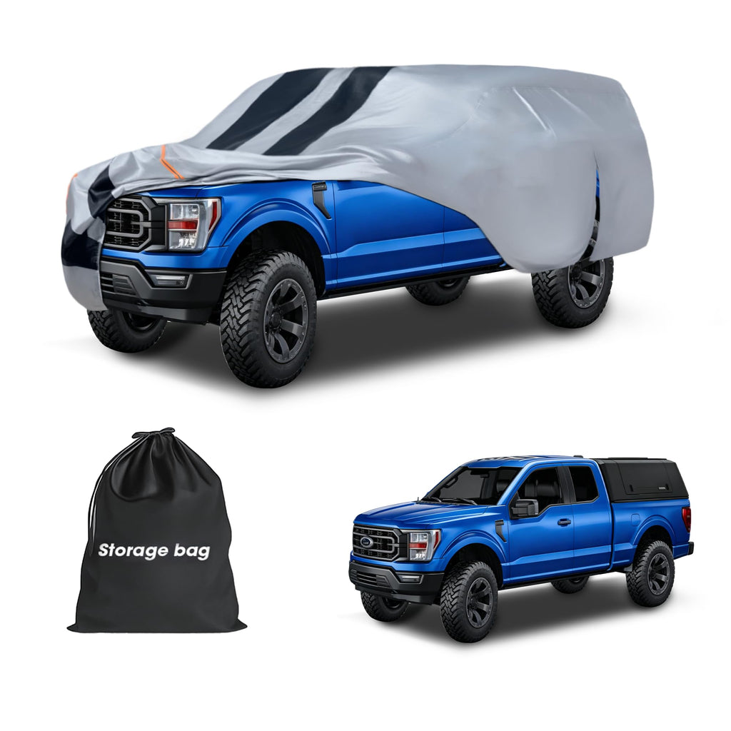 Waterproof Truck Cover with Zipper B10019