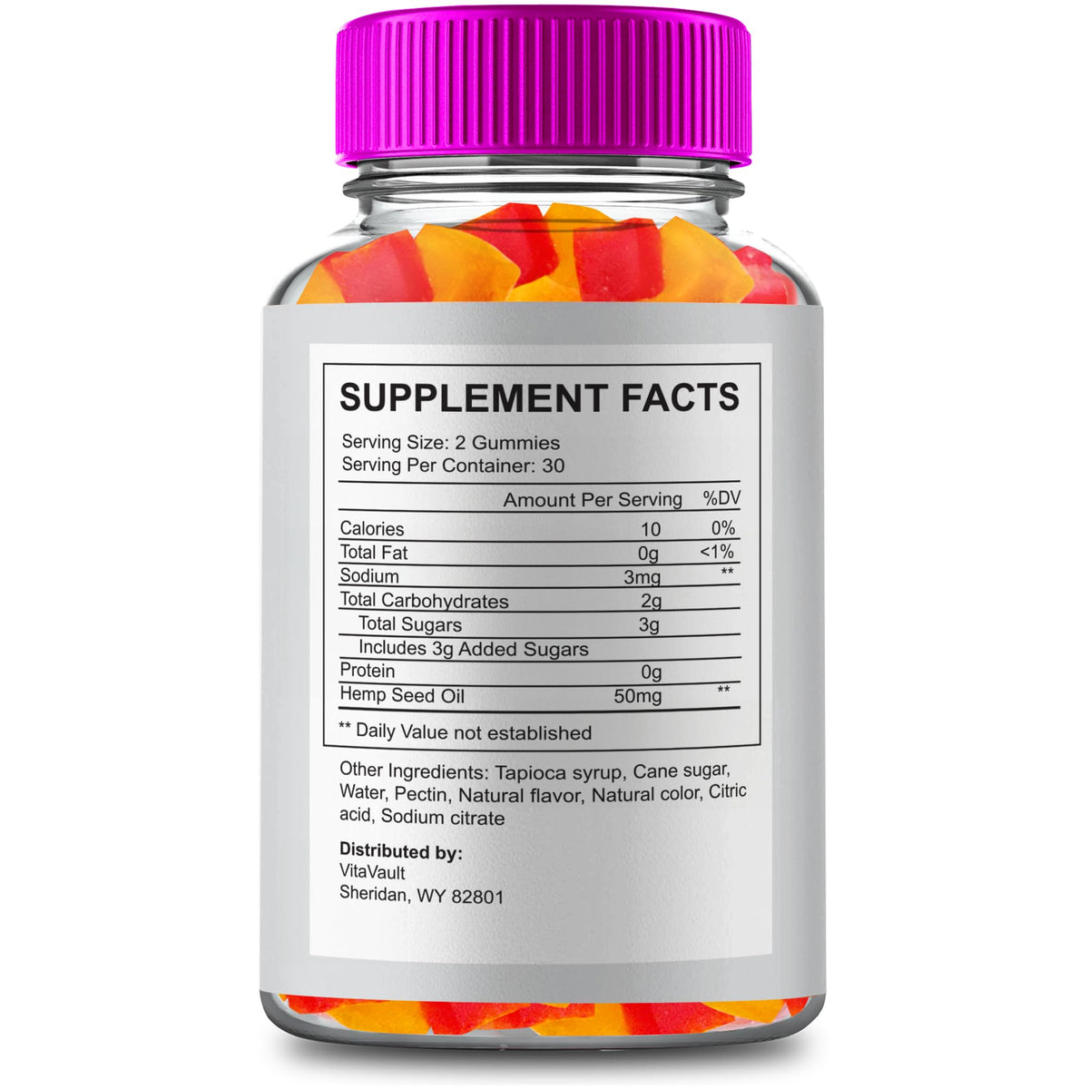 Hemp Gummies 60 Gummies K46269