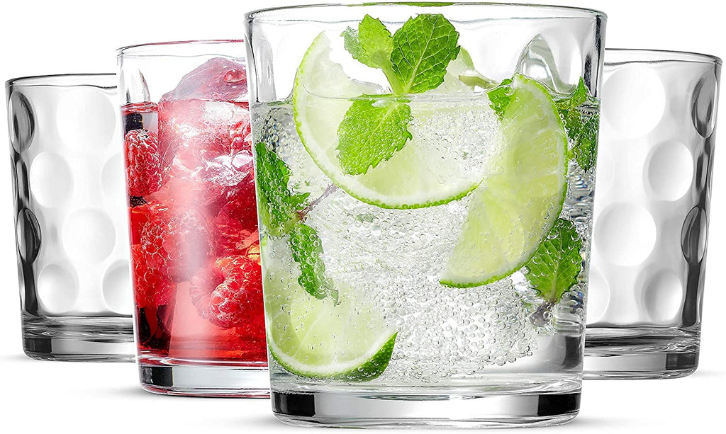 Set of 12 Stackable Drinking Glasses A44259