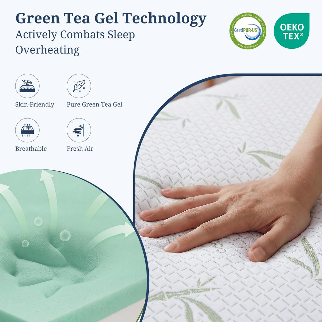 5 Inch Gel Infused Memory Foam Mattress U326086