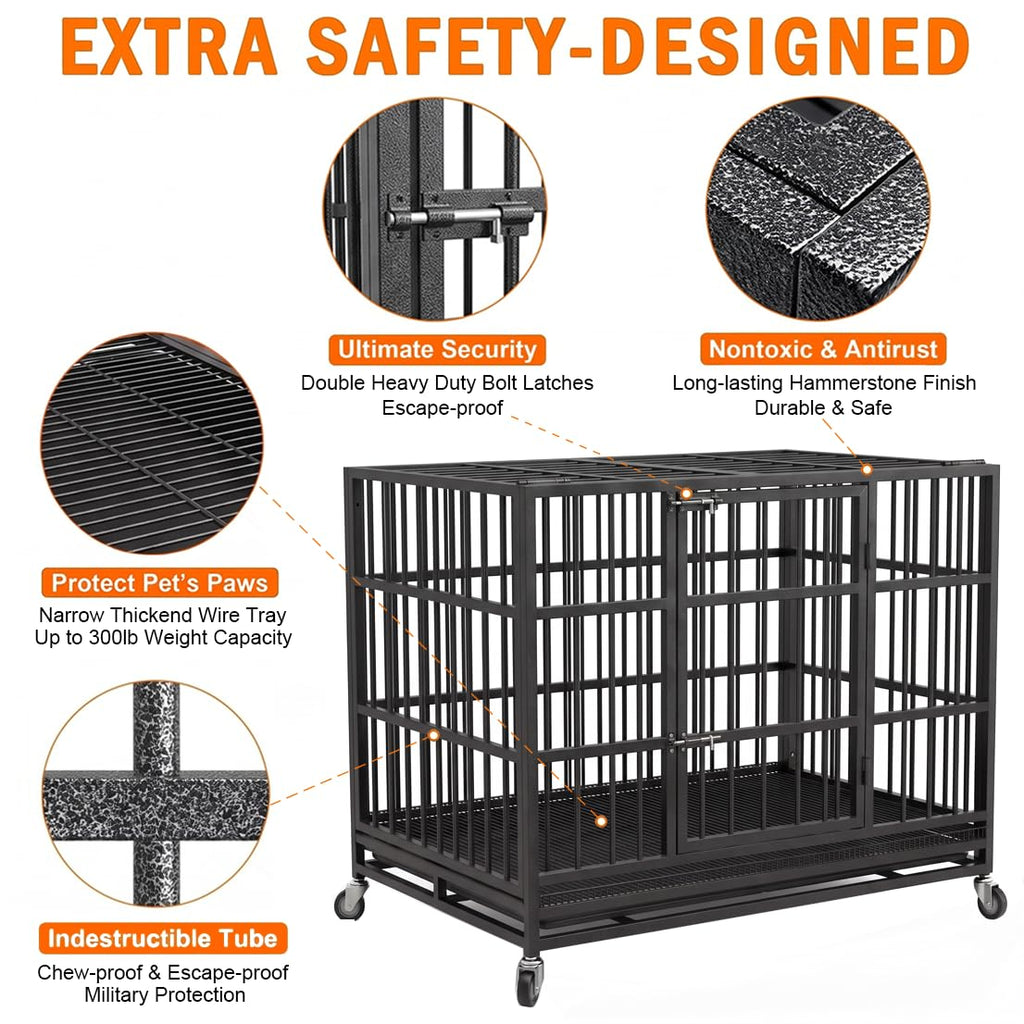 48" Heavy Duty Dog Crate U47696