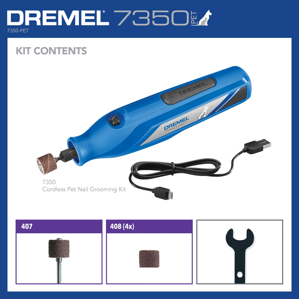 Dog Nail Grinder Pet Grooming Kit L223263