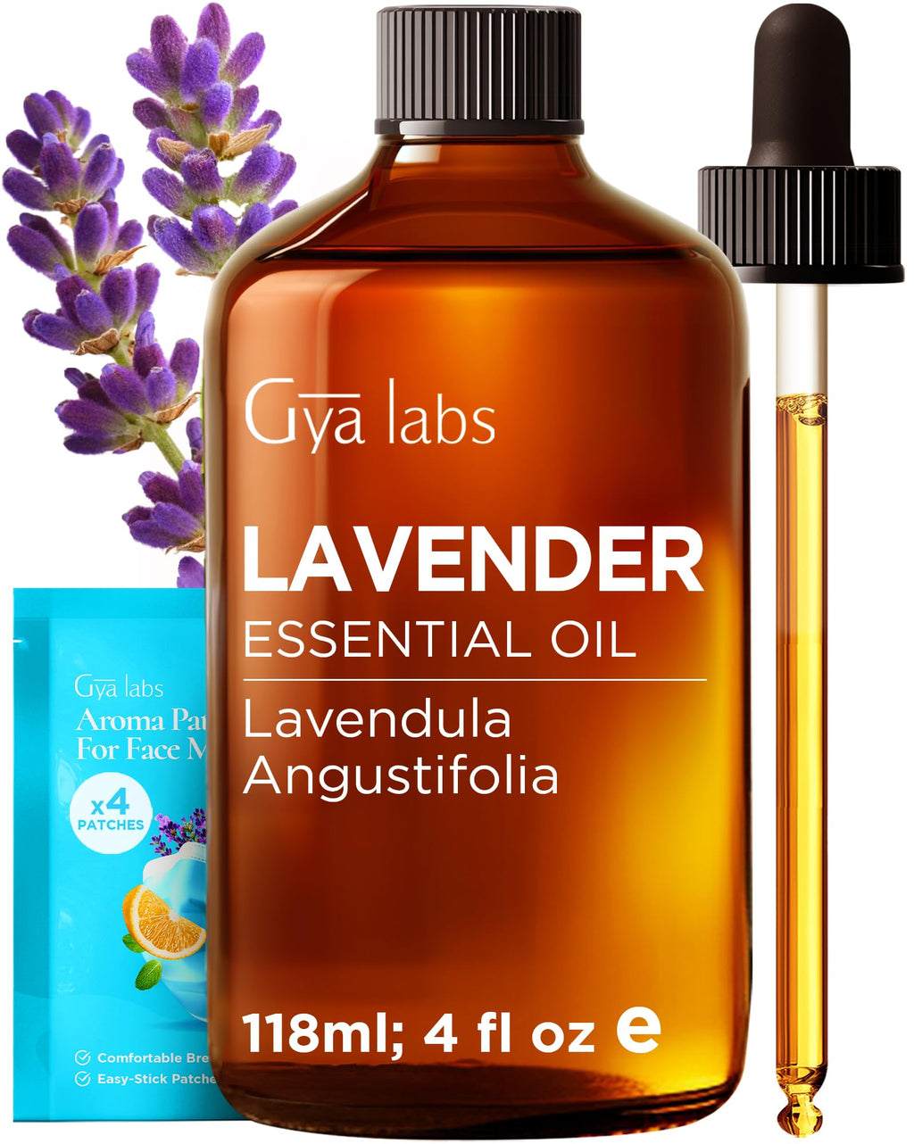 Frankincense & Lavender Essential Oil Set 2x4 Fl Oz K770
