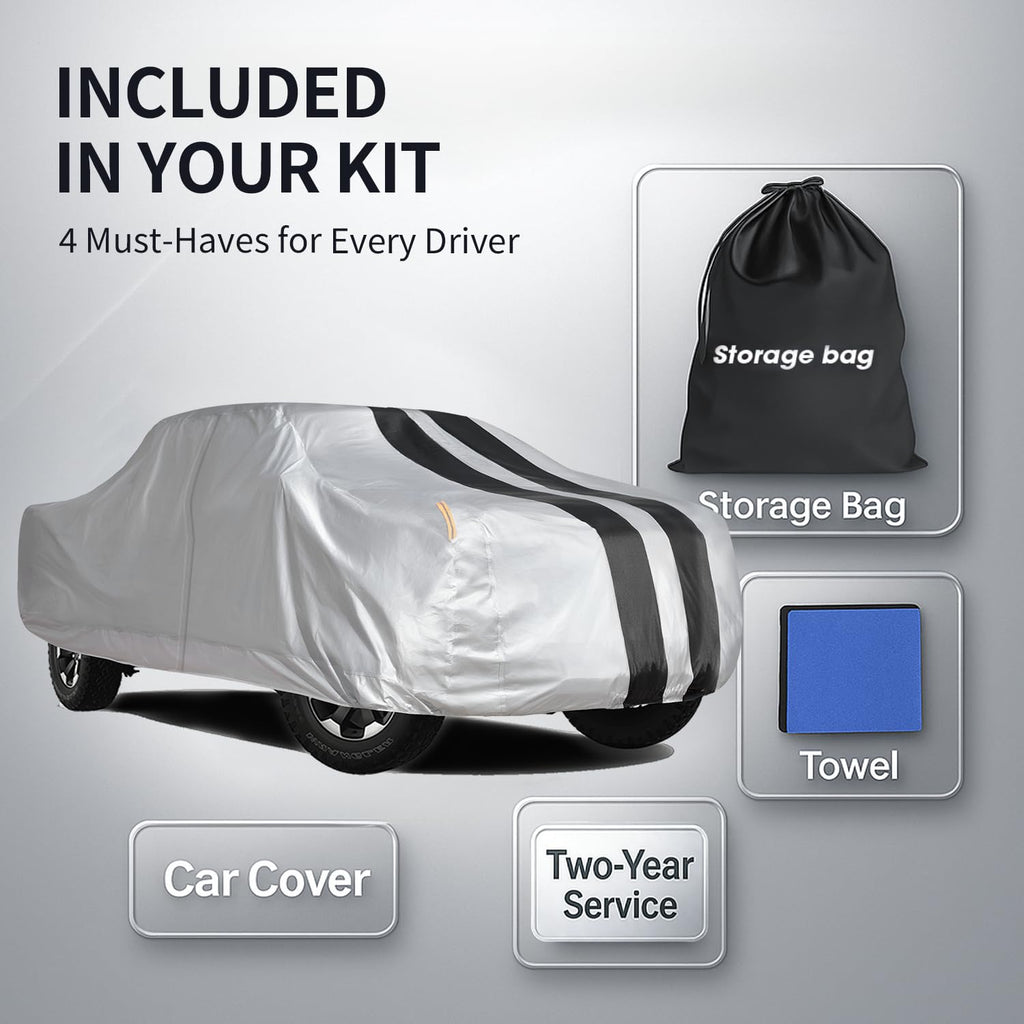 Waterproof Truck Cover with Zipper B10019