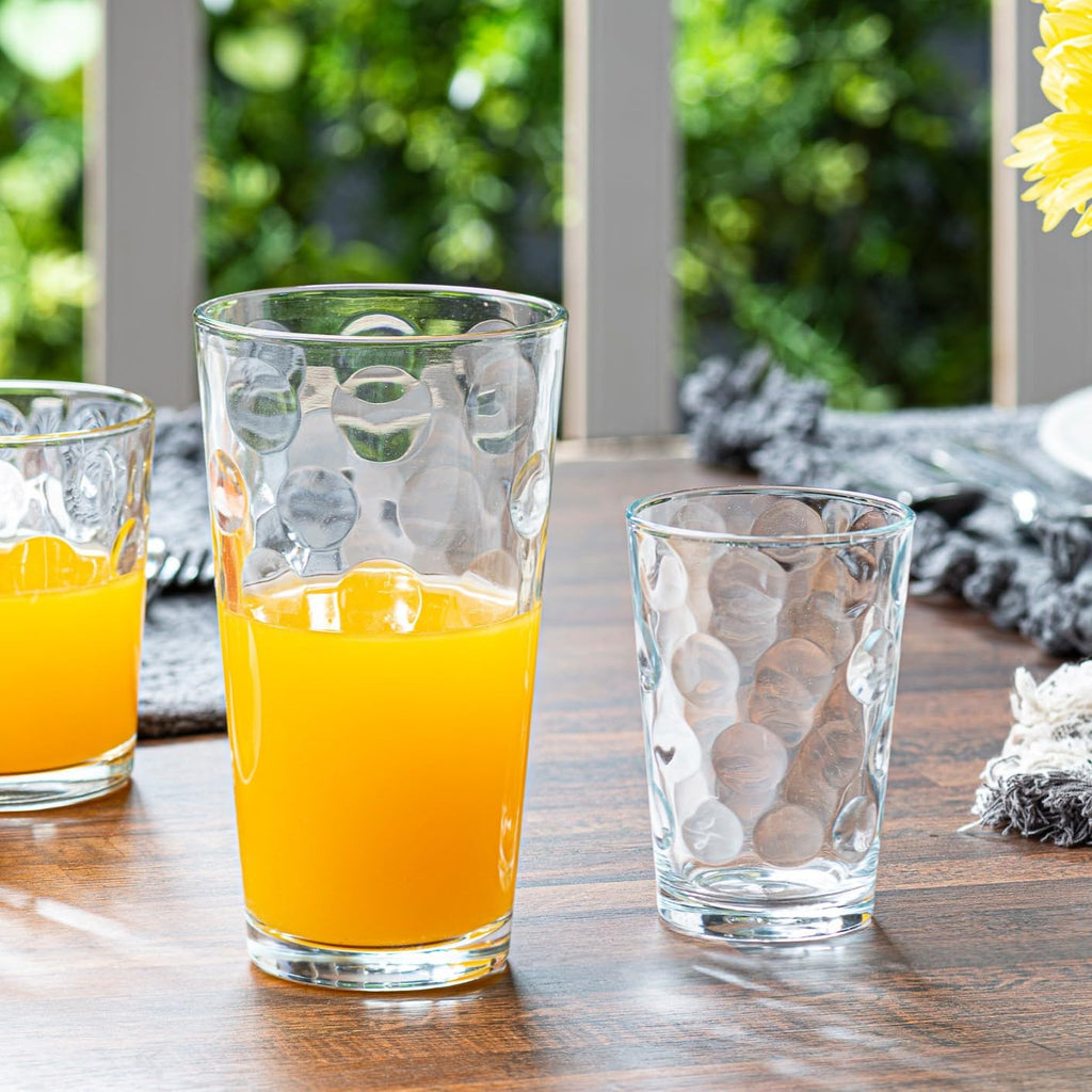 Set of 12 Stackable Drinking Glasses A44259