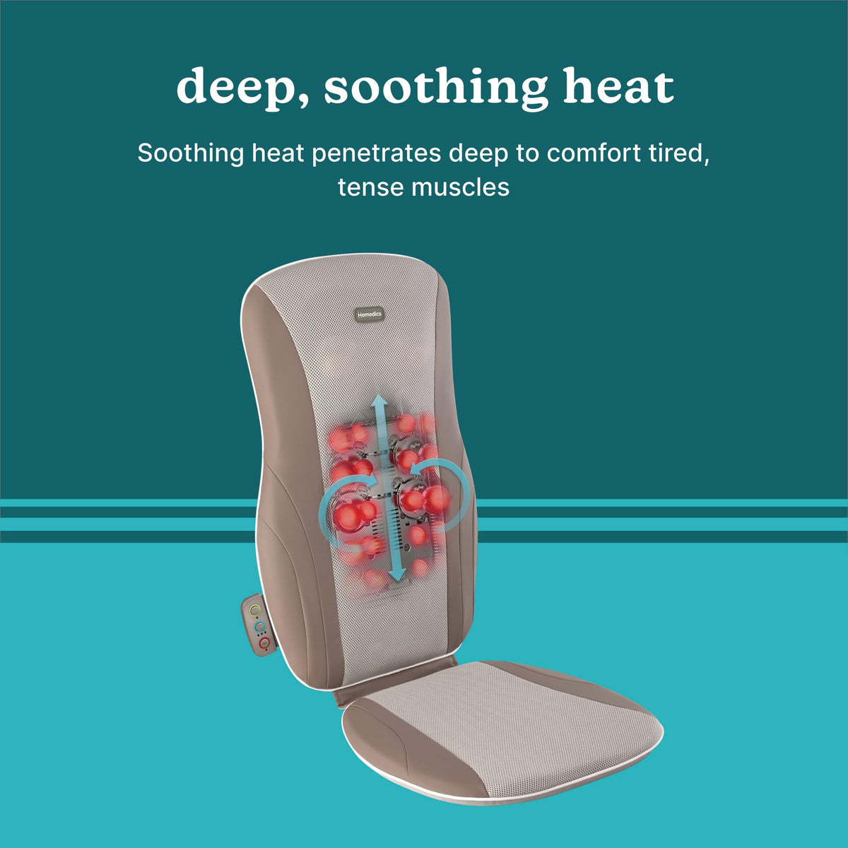 Shiatsu Back Massager Cushion with Heat I91629