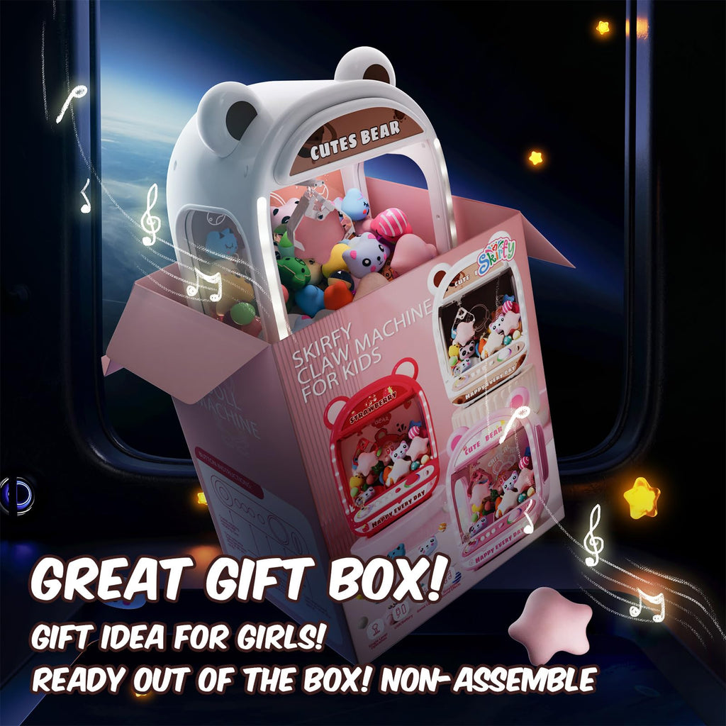 Claw Machine with Refill Toys & Prizes H882636