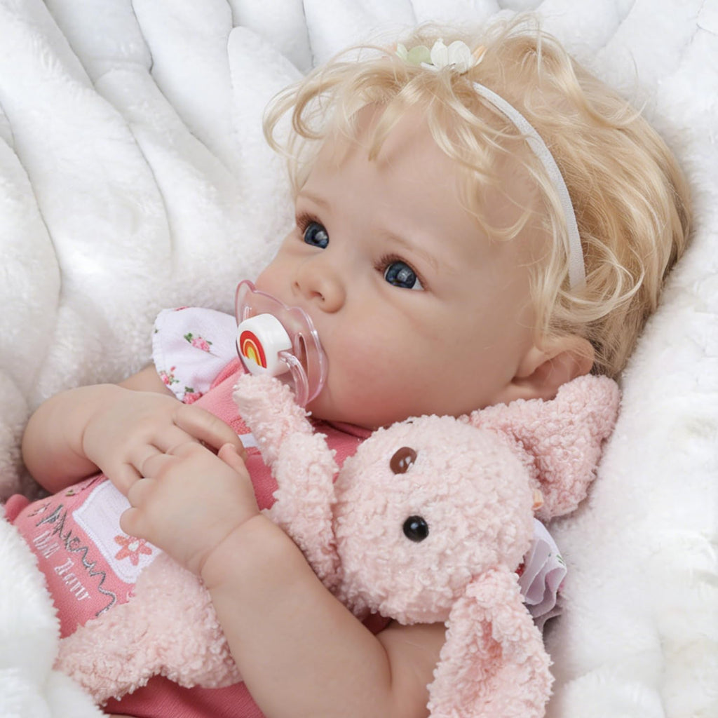20 Inch Realistic Silicone Vinyl Baby Doll Y443