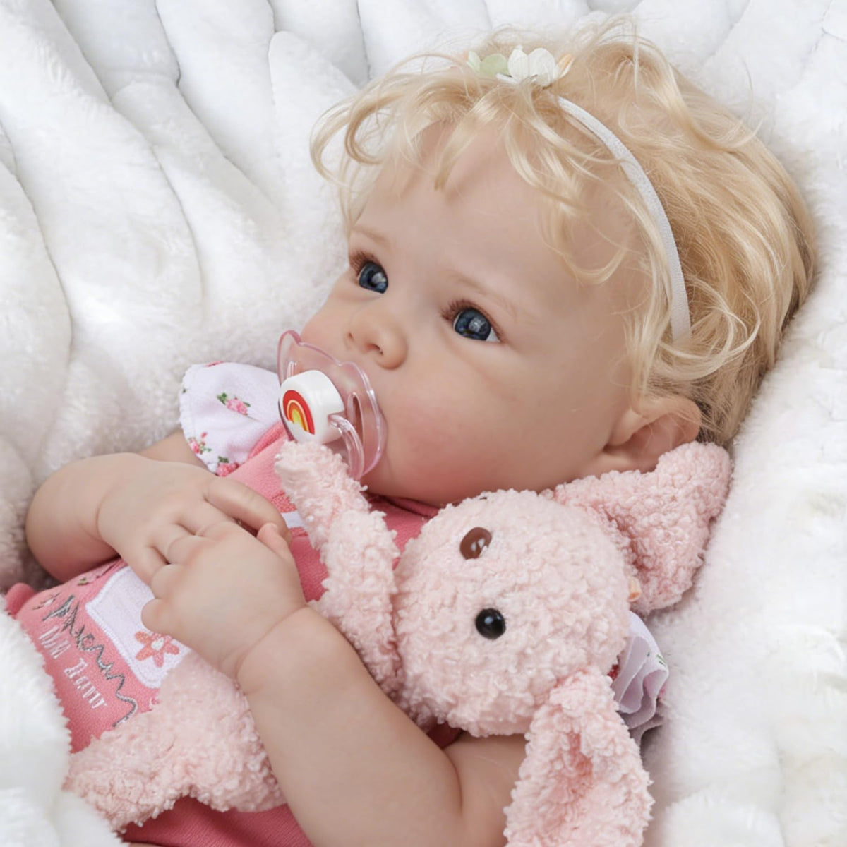 20 Inch Realistic Silicone Vinyl Baby Doll Y443